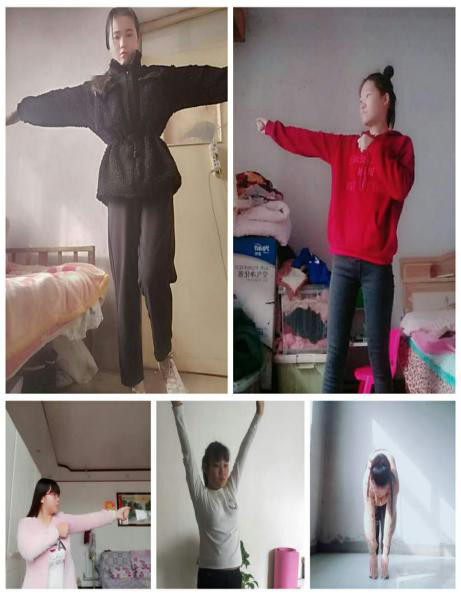 加強(qiáng)體育鍛煉，保證身心健康